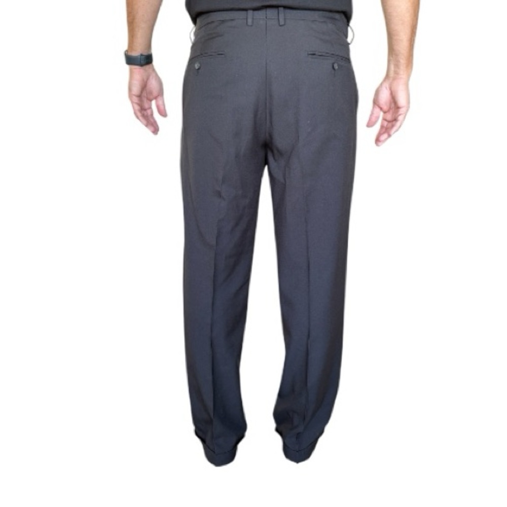 Haggar Men's Elegant Black Dress Pants - Picture 2 of 6